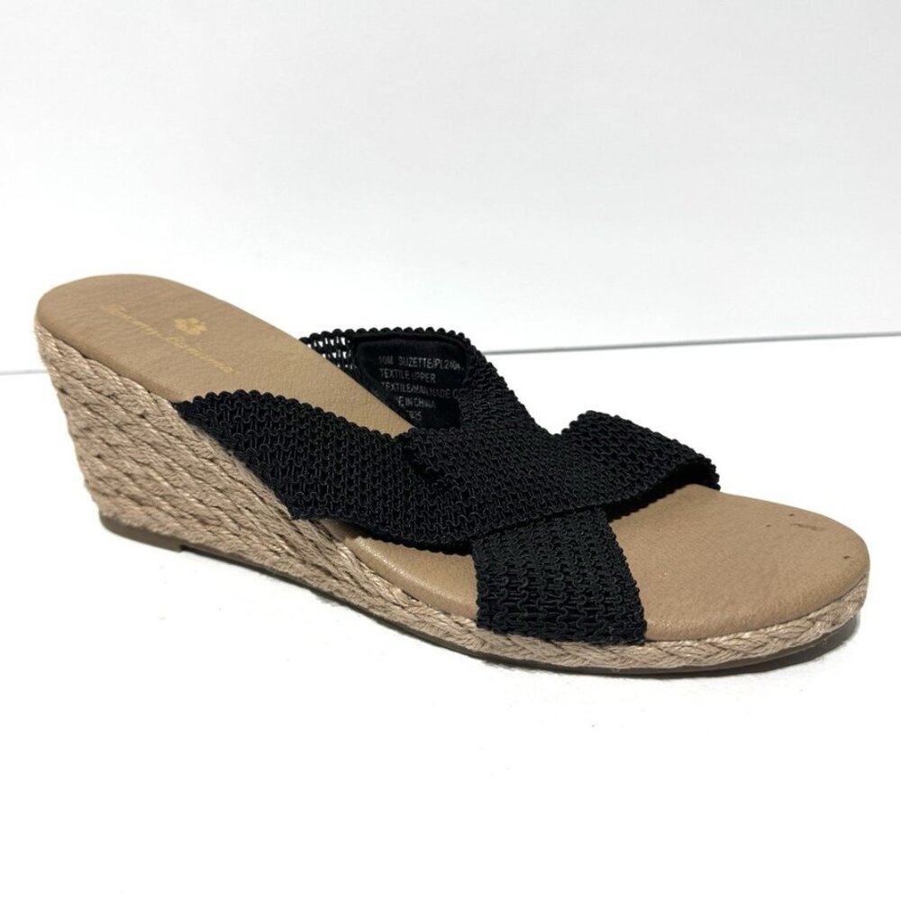 Tommy Bahama Womens Suzette Sandals Black Size 10M